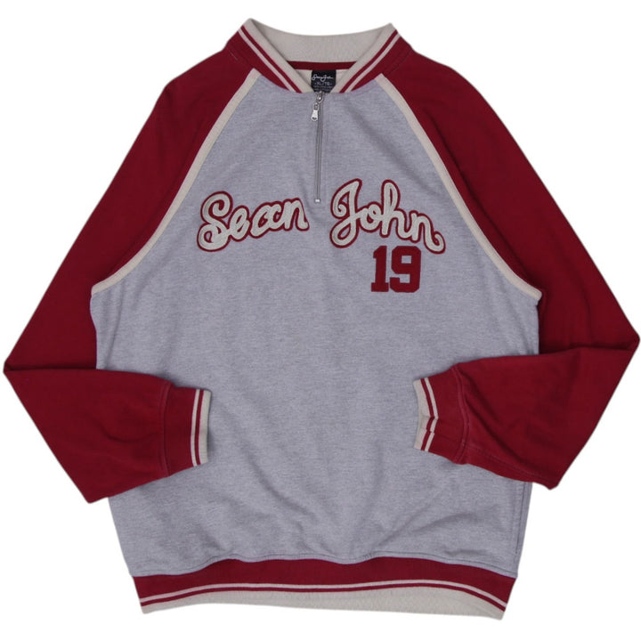 Sean John 1/2 Zip Sweatshirt Size XL