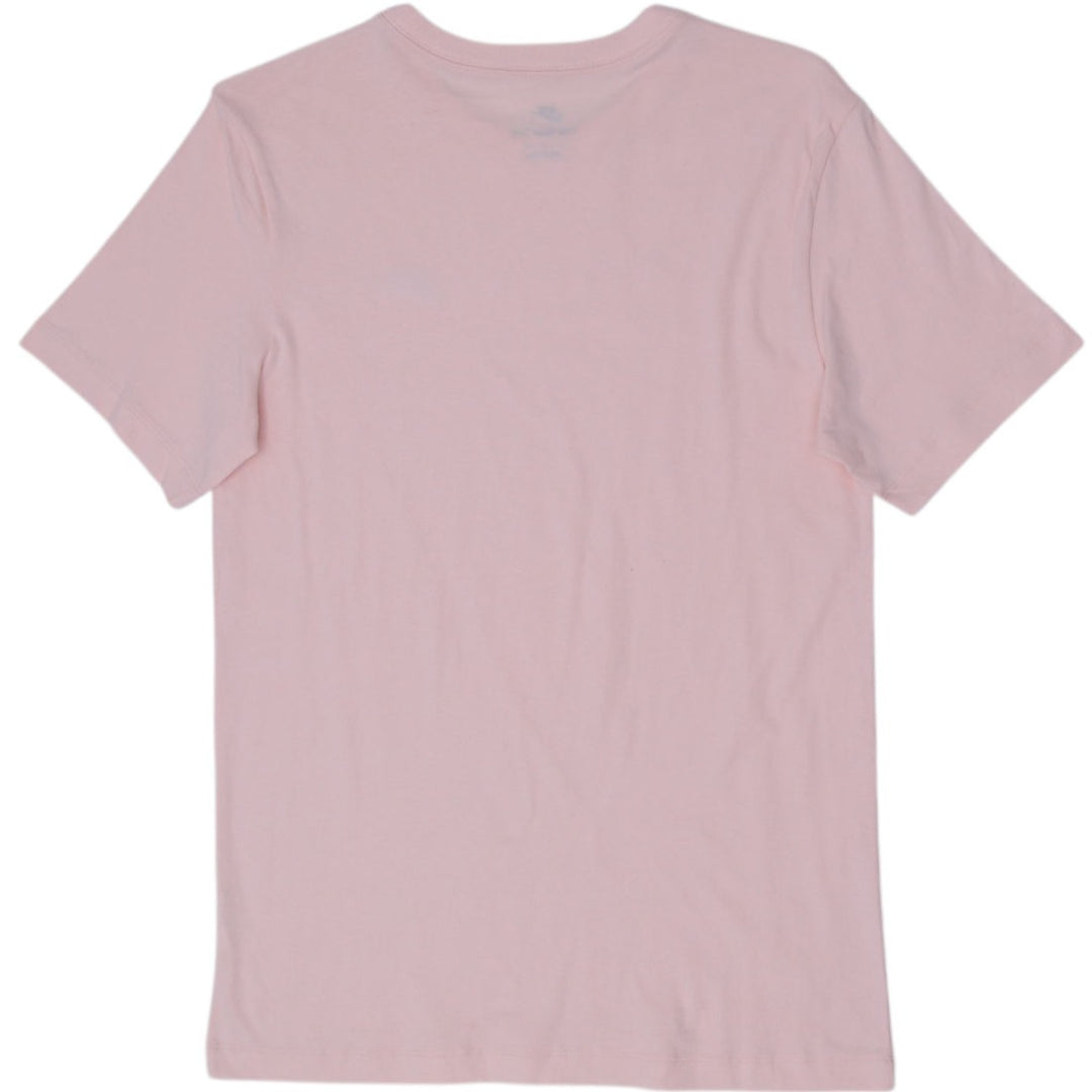 Mens Nike The Nike Tee Peach T-Shirt Logo Cotton Casual Size S