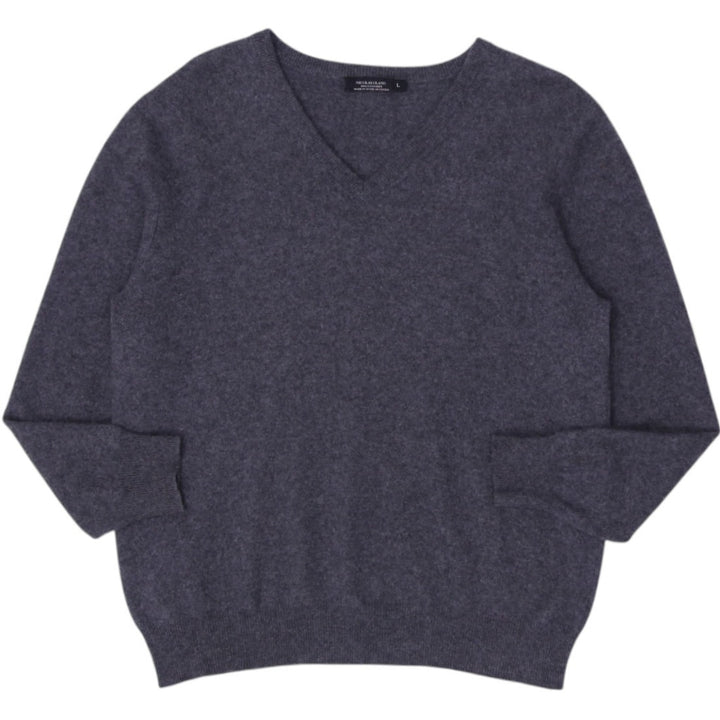 Mens Nicholas Olano 100% Cashmere V-Neck Sweater