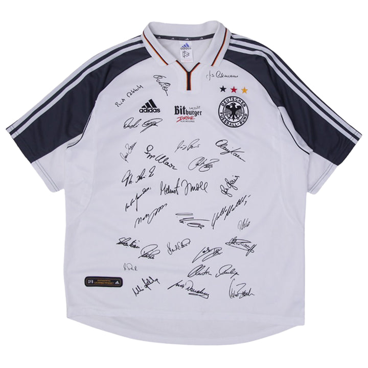 Mens Germany 2000 2001 2002 Home Football Shirt Soccer Jersey Adidas