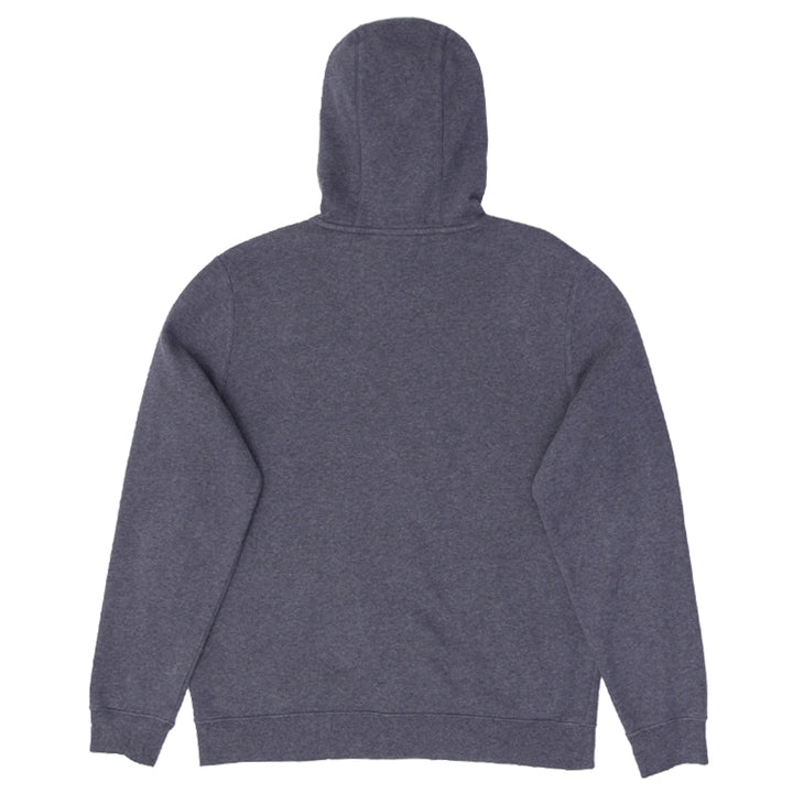 Mens Embroidered Fila Logo Gray Pullover Hoodie