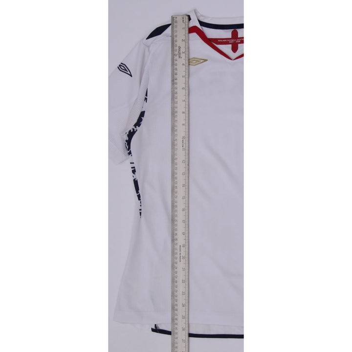 Ladies England Umbro 2007 2009 Home Football Shirt Beckham 7 XL US 14 EUR 42