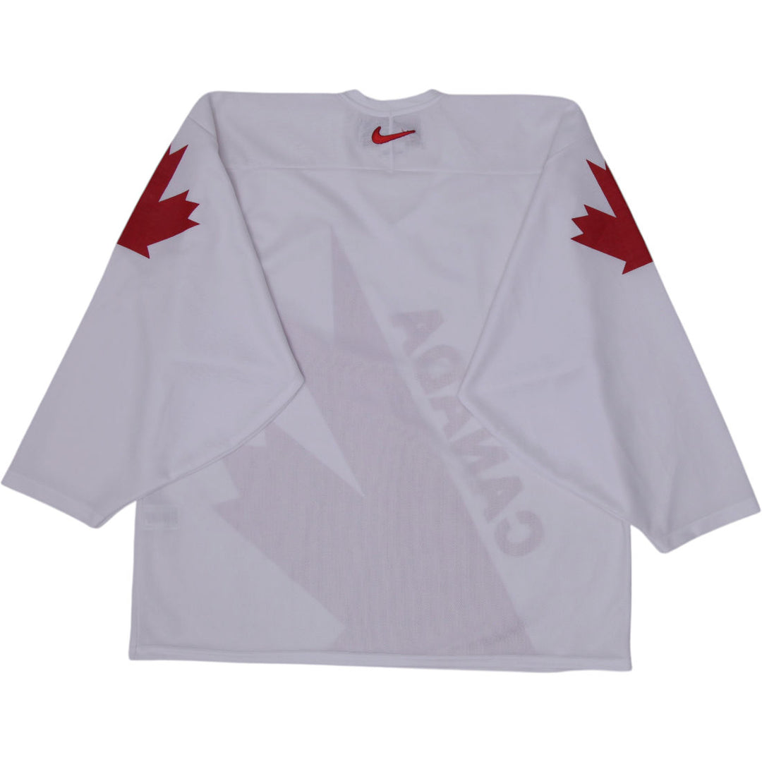 Vintage 80s Team Canada Sandow Hockey Jersey Size L | Migration_Jerseys - Side View | Fashion Rerun