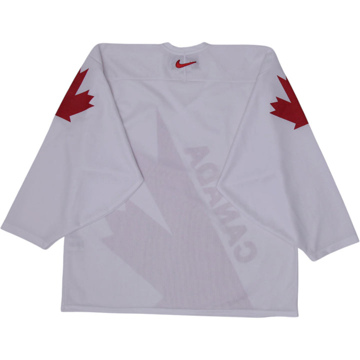 Vintage 80s Team Canada Sandow Hockey Jersey Size L | Migration_Jerseys - Side View | Fashion Rerun