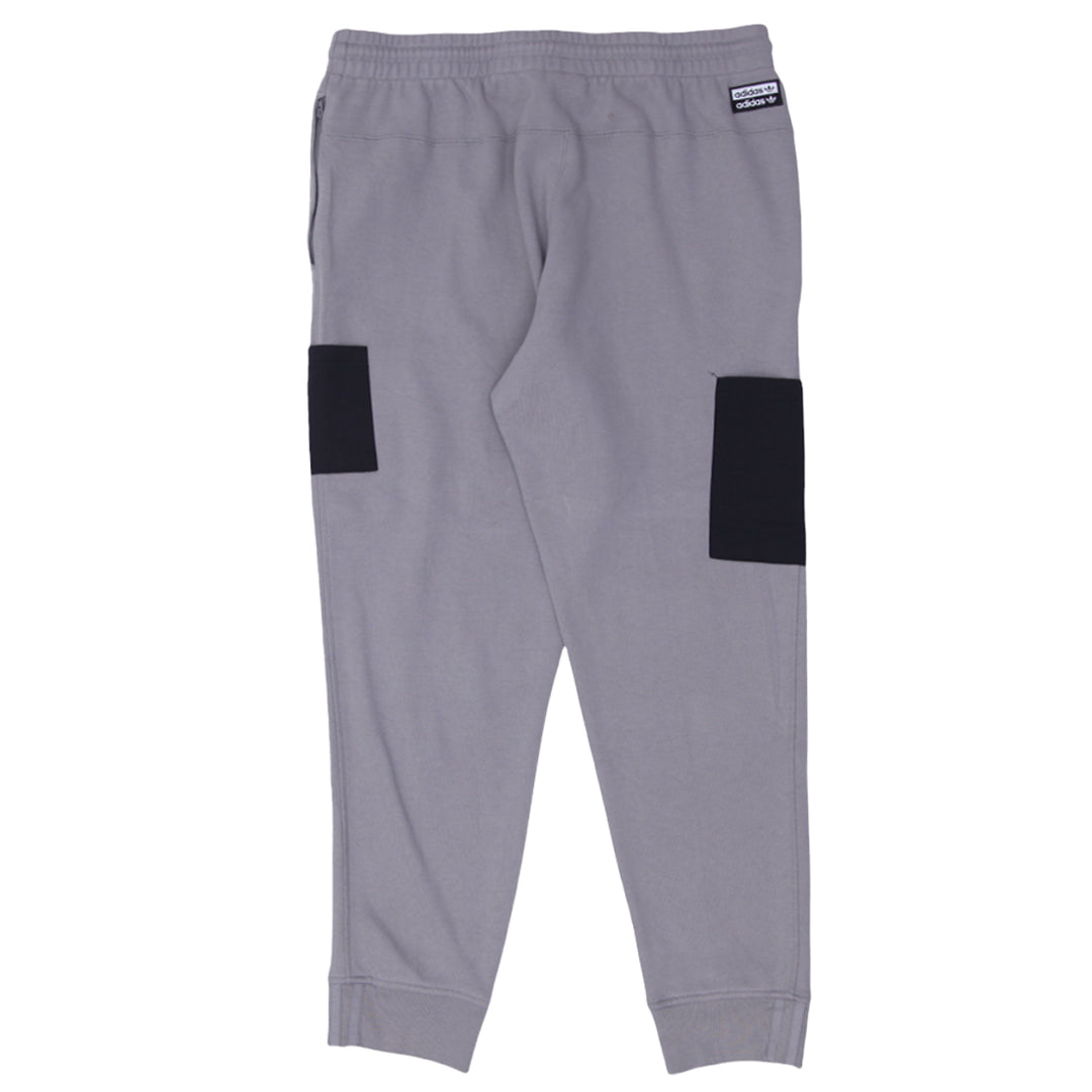Mens Adidas Jogger Pants Gray - Fashion Rerun Vintage Migration_Pants