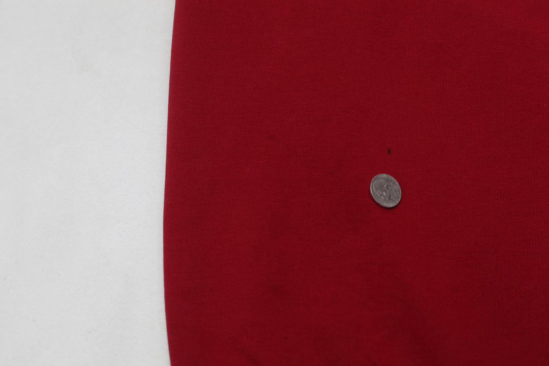 Vintage Embroidered Champs Ralph Lauren Red Sweatshirt