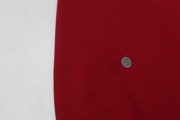 Vintage Embroidered Champs Ralph Lauren Red Sweatshirt