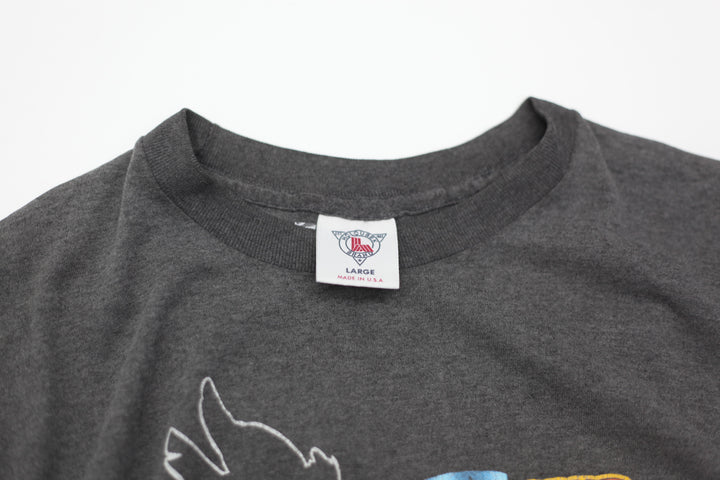 1988 Vintage Harley Davidson Proud To Be American T-Shirt S.Stitch Made in USA L