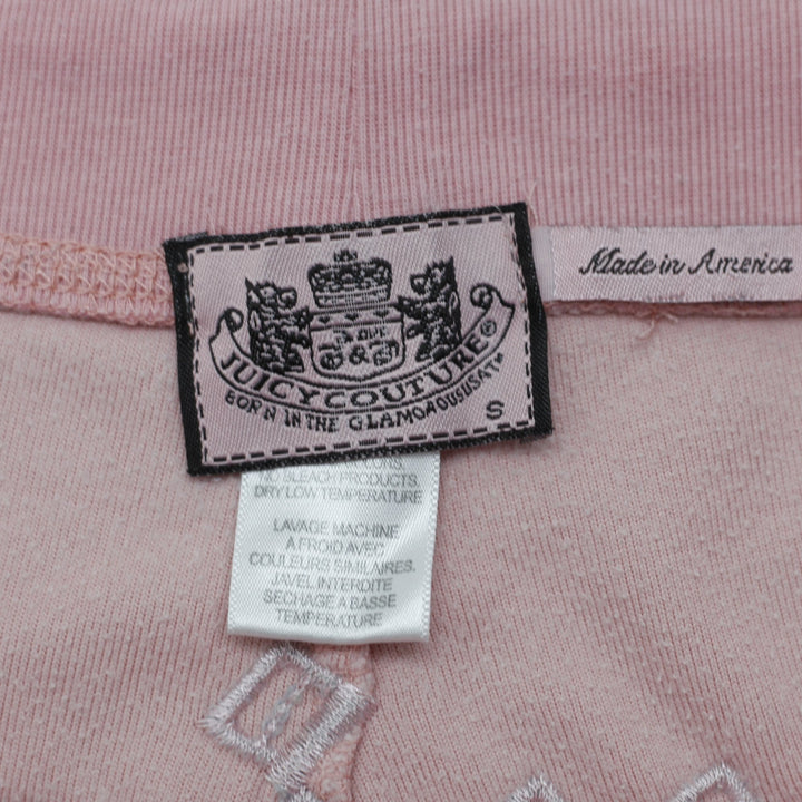 Y2K Ladies Juicy Couture Sweatpants Pink Velour Emblem