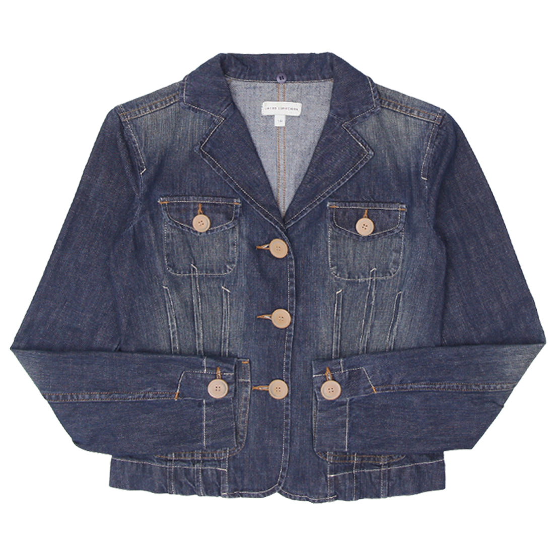 Shop Y2K Ladies 1998 EDC By Esprit Patches Denim Jacket | Fashion