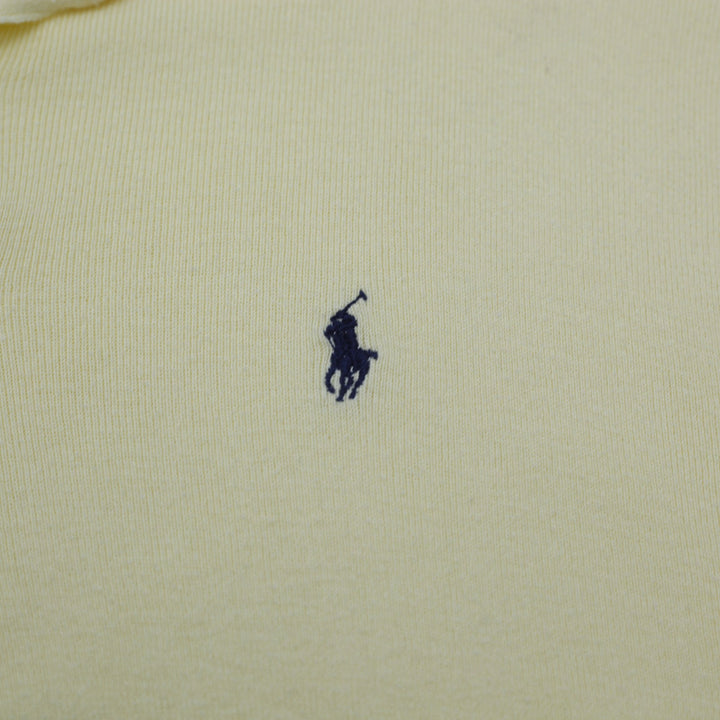 Vintage Mens Ralph Lauren Pima Cotton Embroidered Polo Sweater Size L
