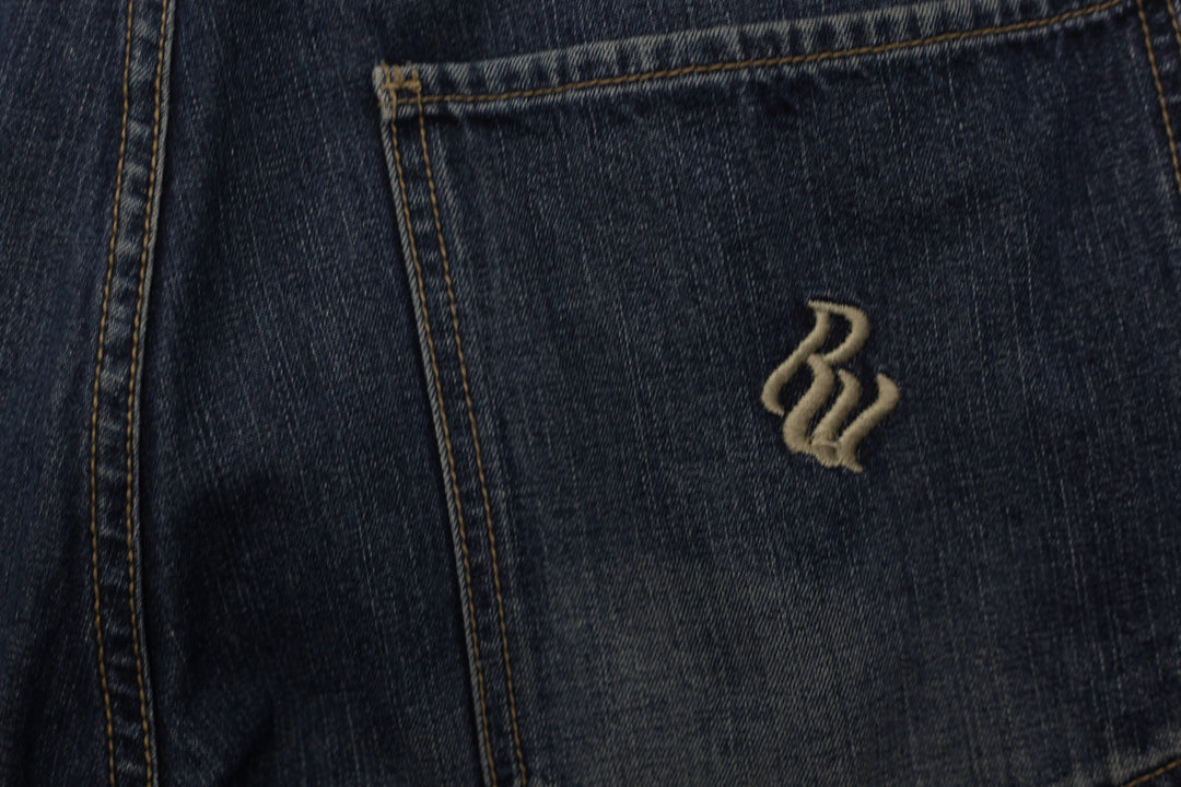 Y2K Mens Rocawear Baggy Wide Leg Straight Jeans