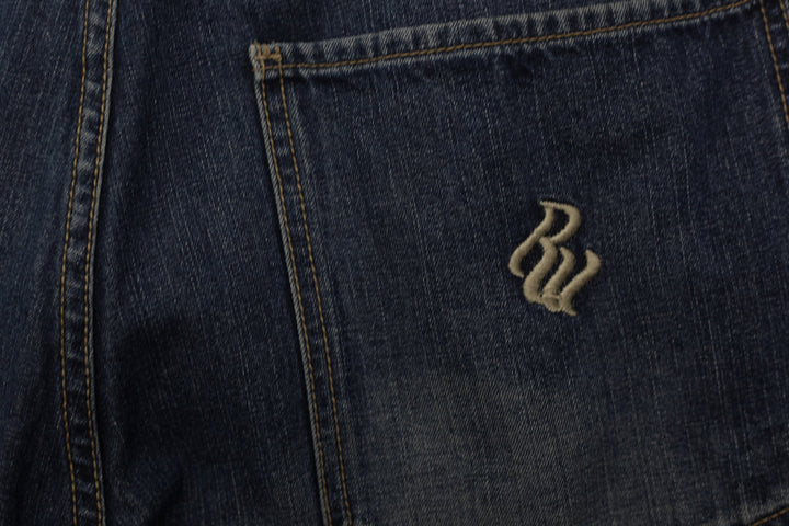 Y2K Mens Rocawear Baggy Wide Leg Straight Jeans