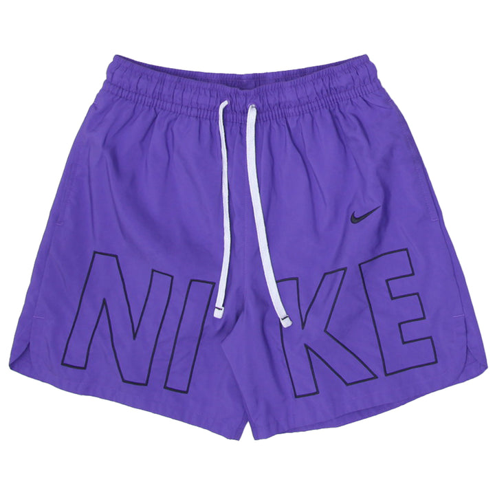 Mens Embroidered Big Nike Logo Sports Shorts