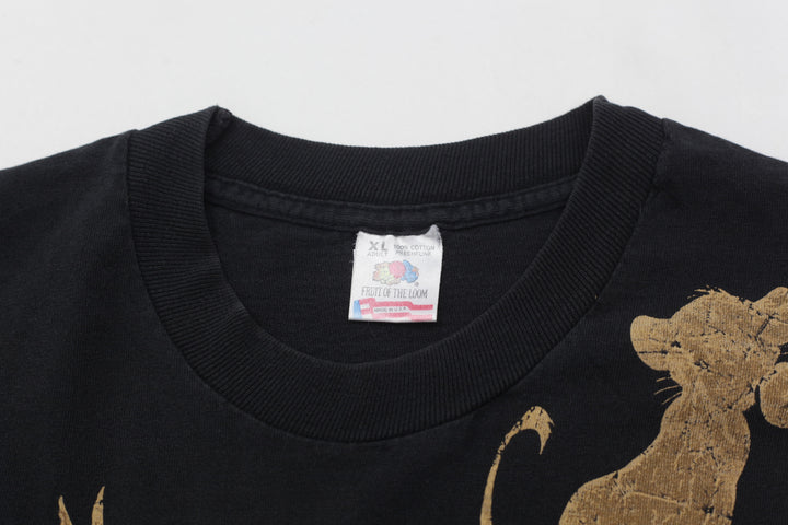 Vintage Disney's The Lion King AOP T-Shirt Single Stitch Made in USA XL