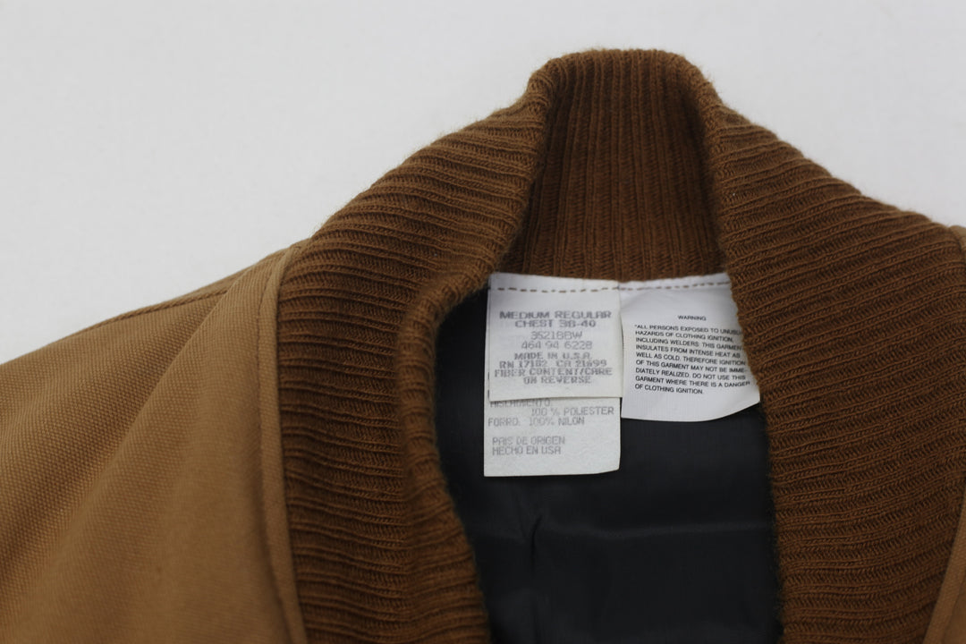 Vintage 90's Walls Premium 12/8 Made In USA Brown Vest