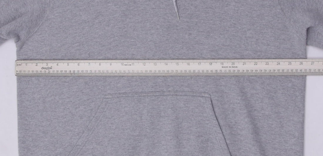 Vintage Embroidered Nike Center Swoosh Gray Pullover Hoodie XXL | Migration_Hoodies - Alternate View | Fashion Rerun