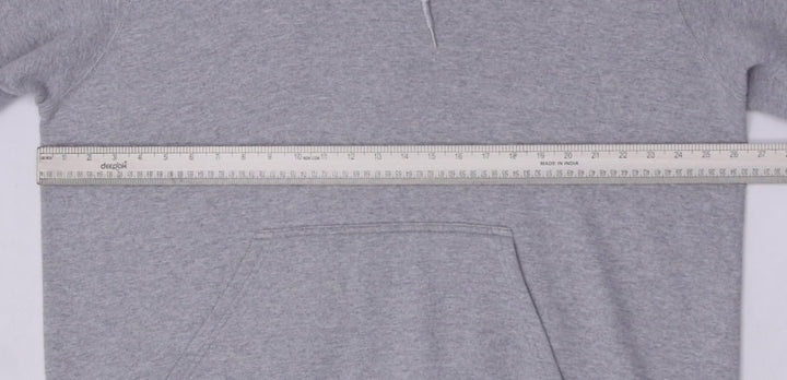 Vintage Embroidered Nike Center Swoosh Gray Pullover Hoodie XXL | Migration_Hoodies - Alternate View | Fashion Rerun