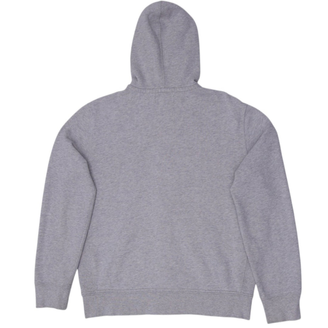 Vintage Polo Ralph Lauren Gray Full-Zip Classic Hoodie Size L | Migration_Hoodies - Side View | Fashion Rerun