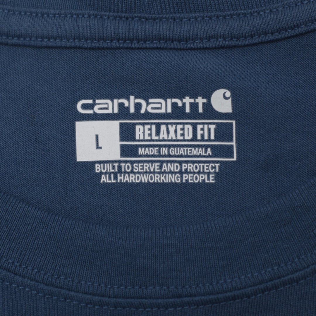 Mens Carhartt Relaxed Fit Graphic Pocket T-Shirt Size L