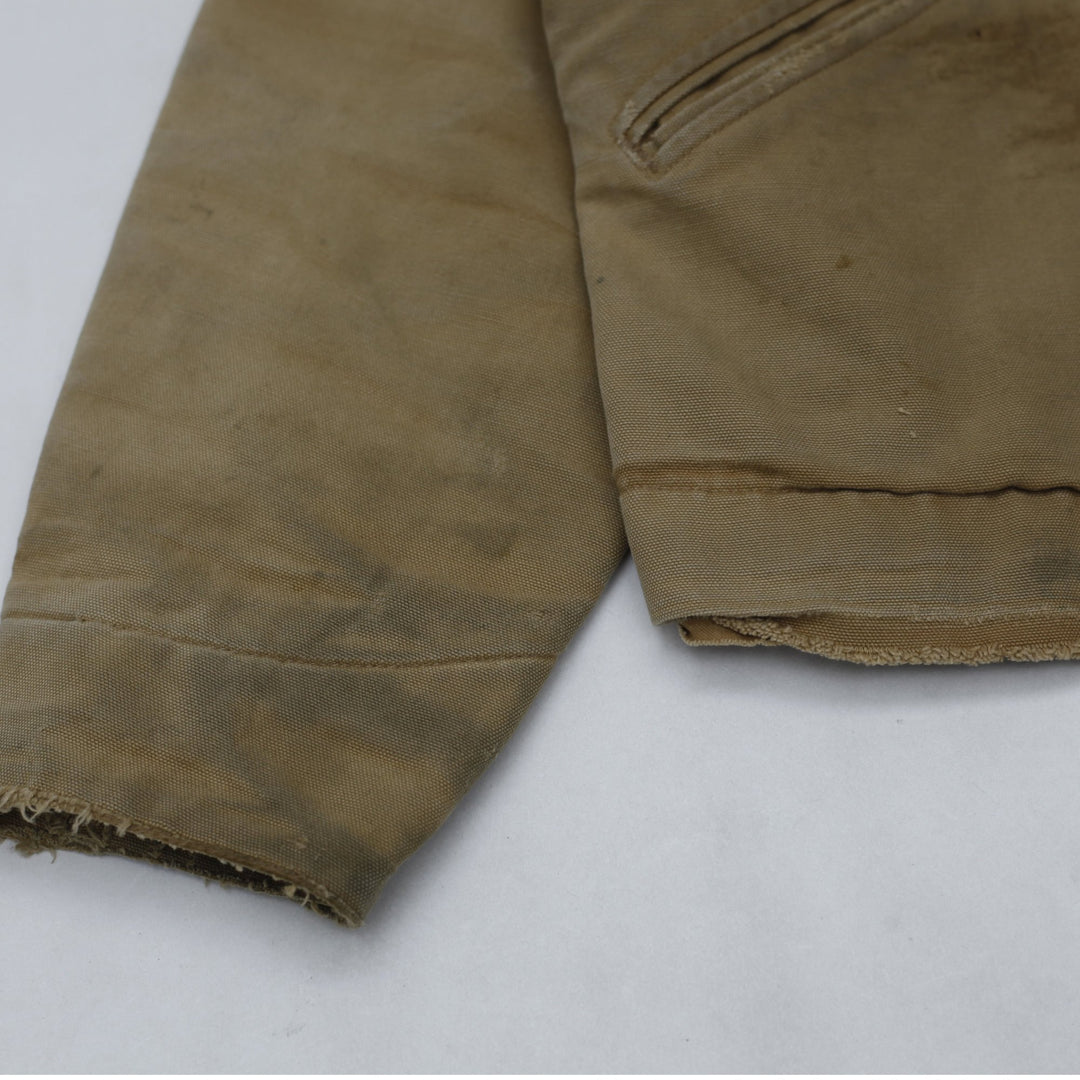 Vintage Carhartt Detroit Blanket Lined Canvas Stained Distressed Jacket | Migration_Jackets - Alternate View | Fashion Rerun