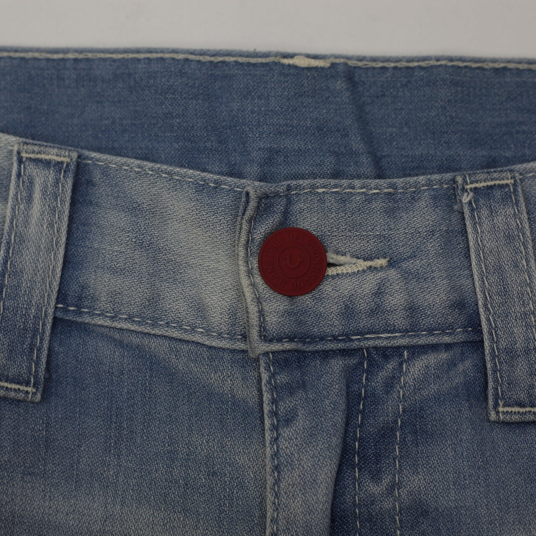 Y2K Mens True Religion Section Straight Jeans Size 36