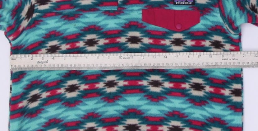 Ladies Patagonia Southwest Aztec Synchilla Pullover Fleece Jacket