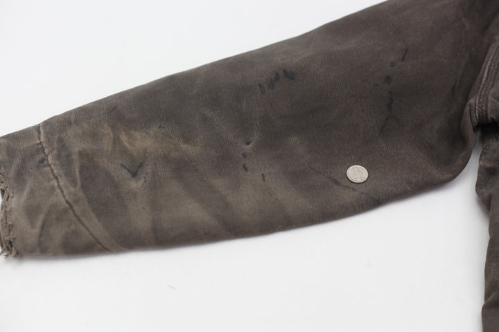 Vintage Carhartt Detroit J97 TM8 Blanket Lined Distressed Workwear Jacket