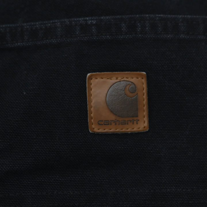 Mens Carhartt B11 BLK Original Dungaree Fit Workwear Pants | Migration_Pants - Detail View | Fashion Rerun