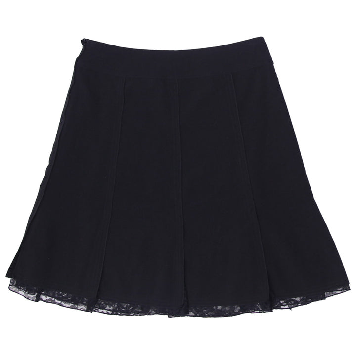 Y2K Ladies Sunny Leigh Black Plaid Skirt