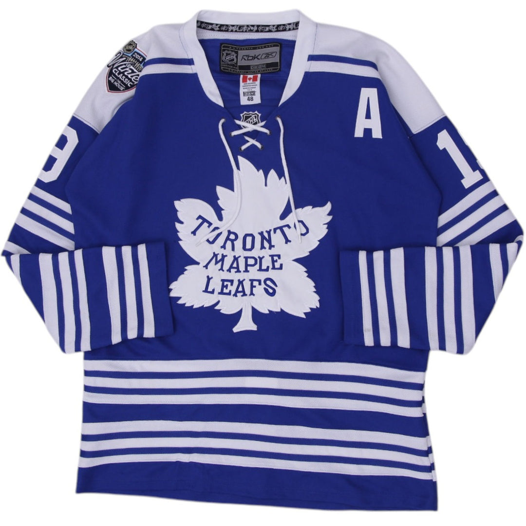 Vintage Reebok Toronto Maple Leafs Winter Lupul # 19 Blue Hockey Jersey Size 48 | Migration_Jerseys | Fashion Rerun