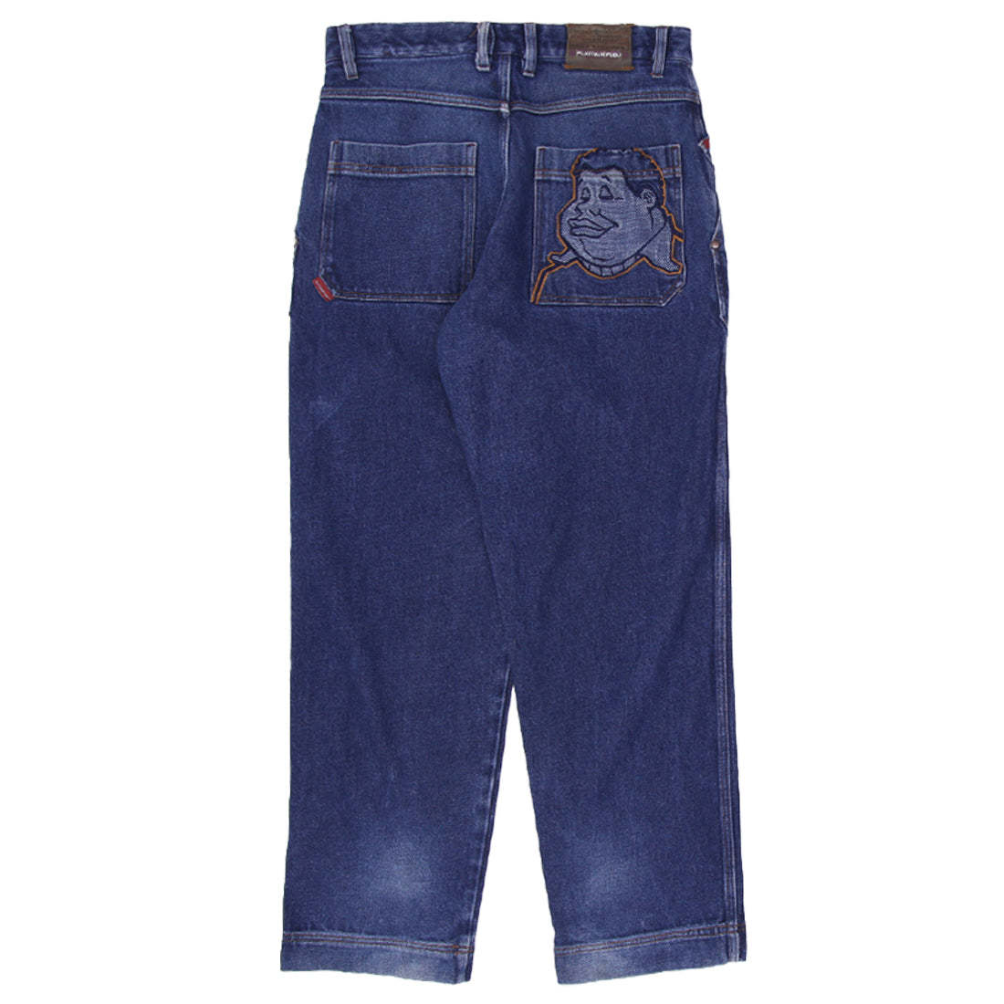Shop Mens Y2K Platinum Fubu Denim Jorts | Fashion Rerun