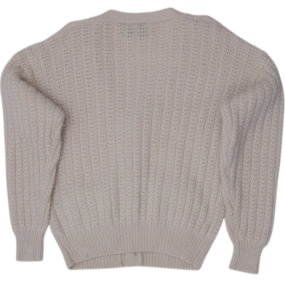 Vintage Ladies Gant The Rugger Cardigan 100% Wool Knitwear L
