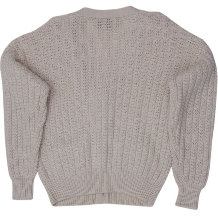 Vintage Ladies Gant The Rugger Cardigan 100% Wool Knitwear L