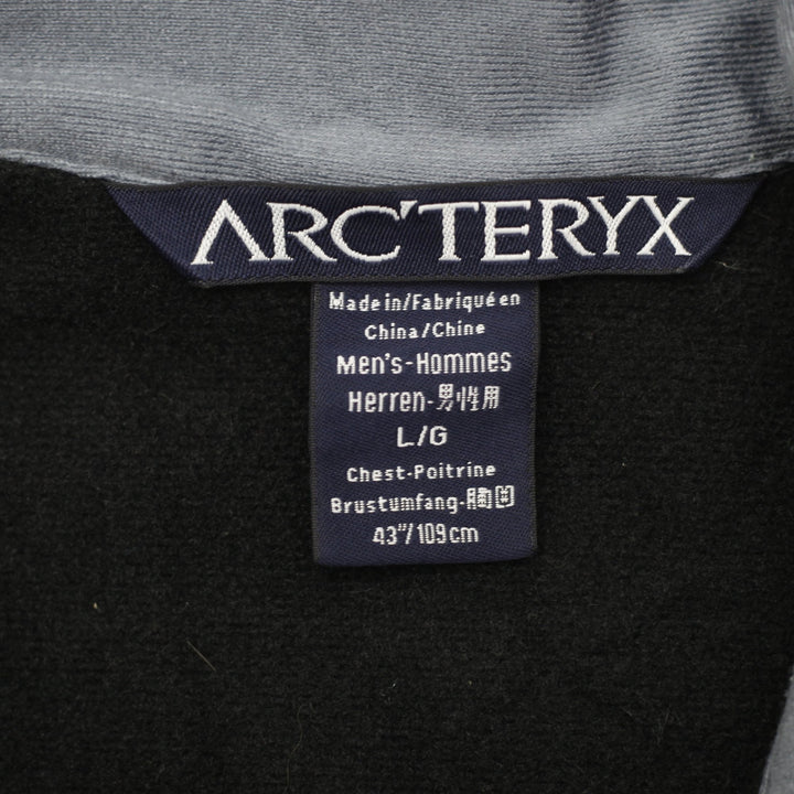 Mens Arcteryx Vest Black Full Zip Breathable Outdoor Gear L | Migration_Vest - Back View | Fashion Rerun