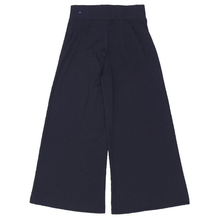 Nike Women's Sportswear Ribbed Femme Pants Wide Leg Loose Fit Black