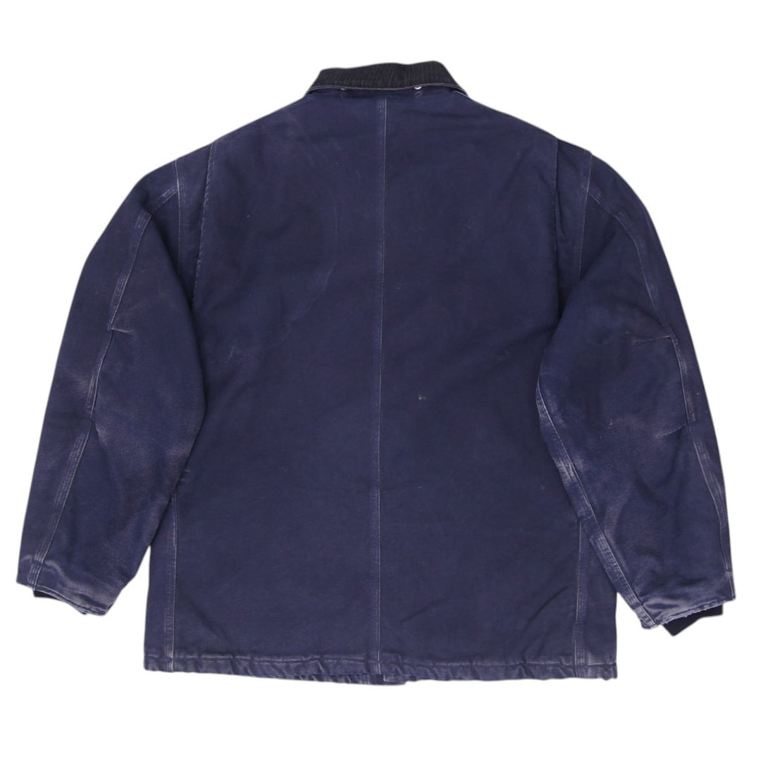 Mens C28 MDT Carhartt Workwear Distressed Full Zip Jacket