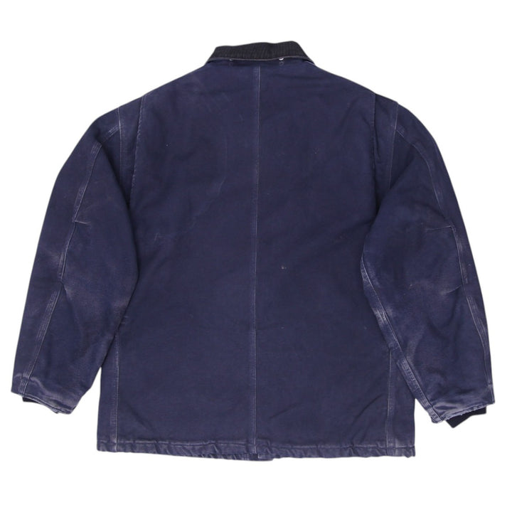 Mens C28 MDT Carhartt Workwear Distressed Full Zip Jacket