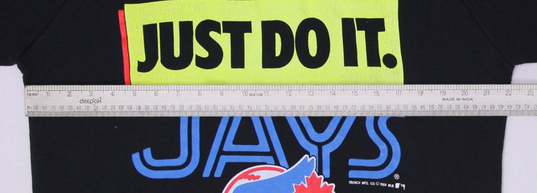 Vintage 1989 Fruit of the Loom Jays Graphic Sweatshirt Size XL | Migration_Sweatshirts - View 8 | Fashion Rerun