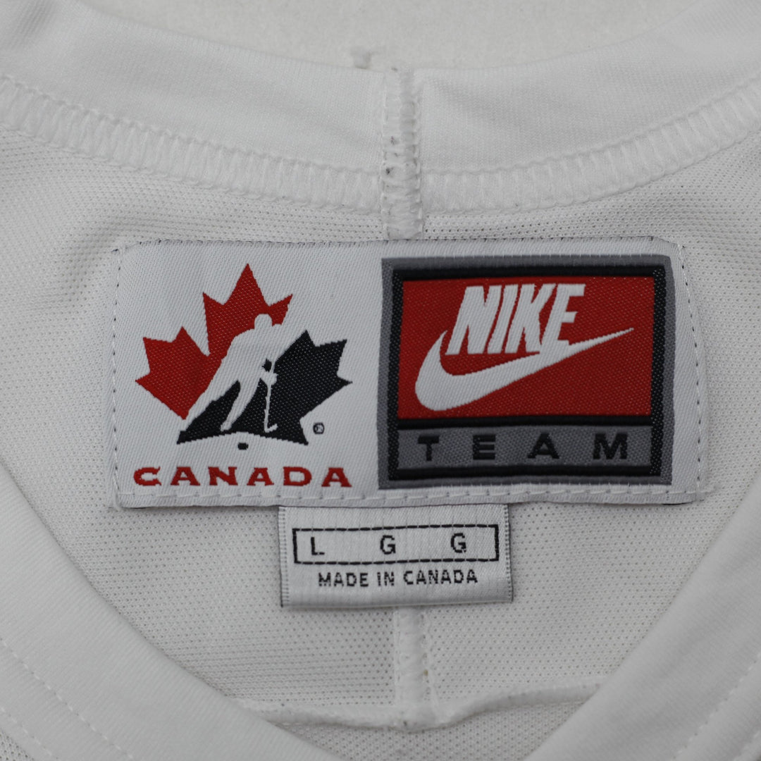 Vintage 80s Team Canada Sandow Hockey Jersey Size L | Migration_Jerseys - Back View | Fashion Rerun