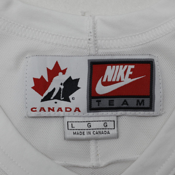 Vintage 80s Team Canada Sandow Hockey Jersey Size L | Migration_Jerseys - Back View | Fashion Rerun