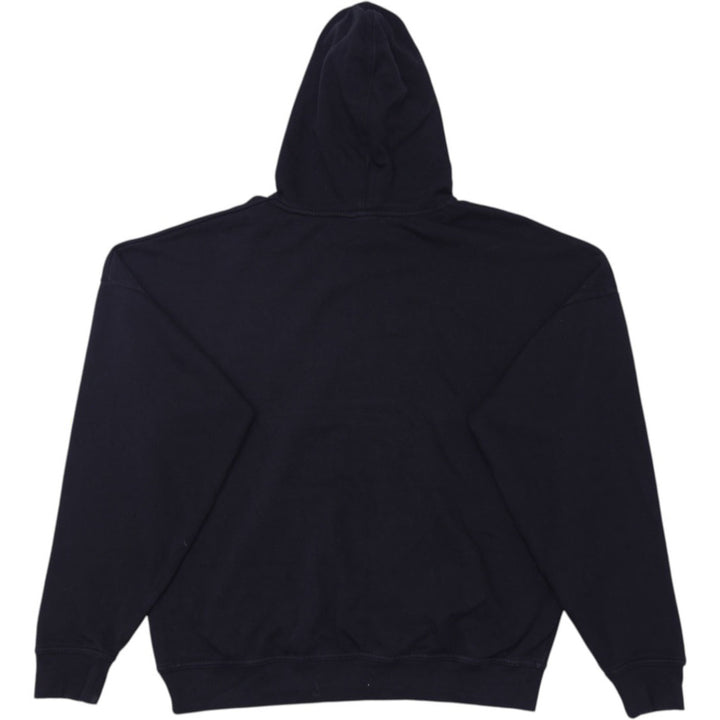 Mens Gymshark Crest Pullover Hoodie Black Size L