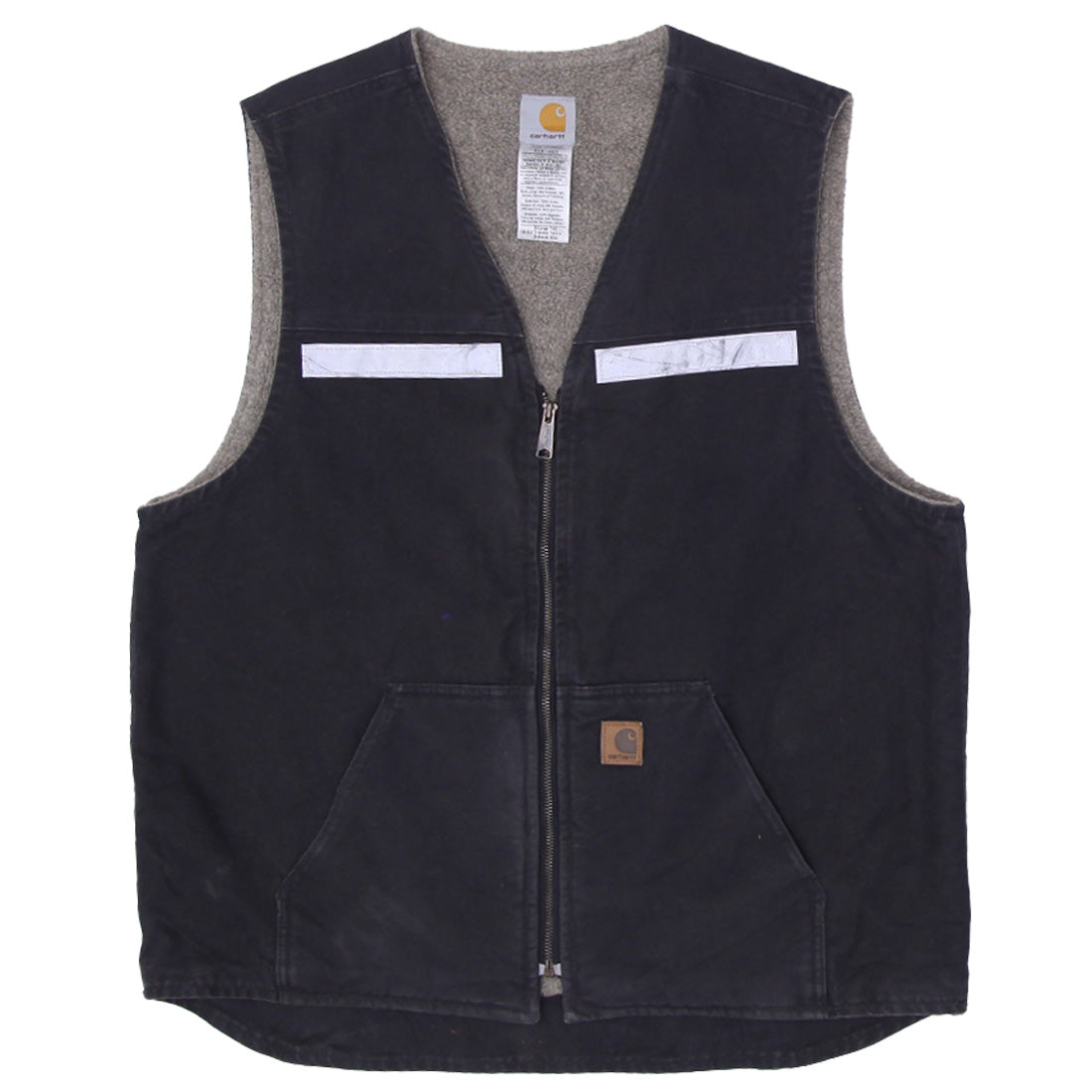 Carhartt V26 GVLダックベスト シェルパライニング 裏ボア Shop Mens V26-GVL Carhartt Sherpa Lined Vest | Fashion Rerun