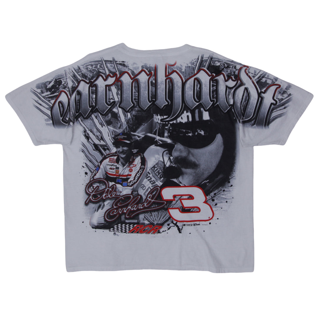 Mens Dale Earnhardt Nascar AOP Racing T-Shirt - Fashion Rerun Vintage Migration_T-Shirt