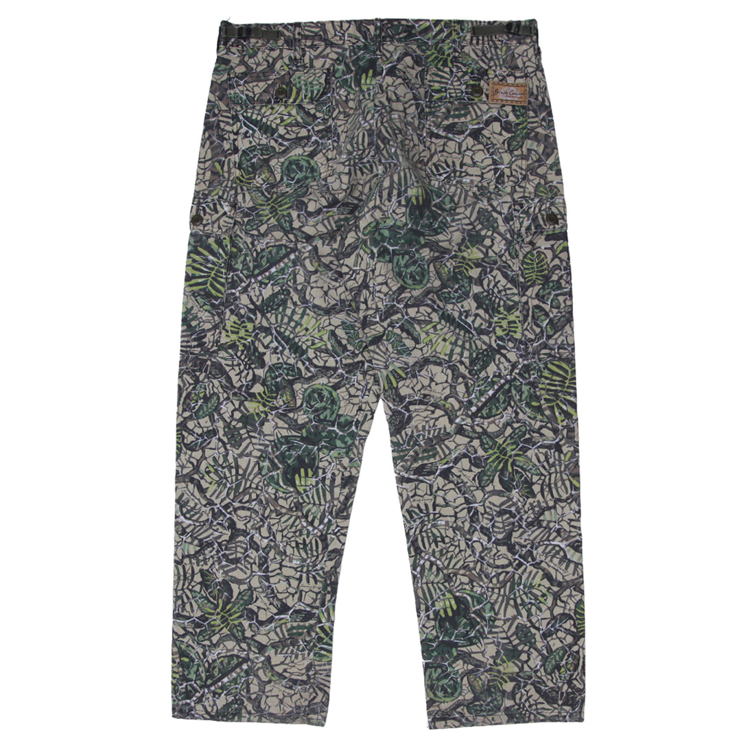 Mens Brush Country Camouflaged Cargo Pants - Fashion Rerun Vintage Migration_Pants