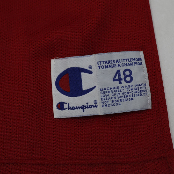 Vintage Champion Chicago Bulls Dennis Rodman #91 Red Basketball Jersey Size 48 | Migration_Jerseys - Alternat | Fashion Rerun