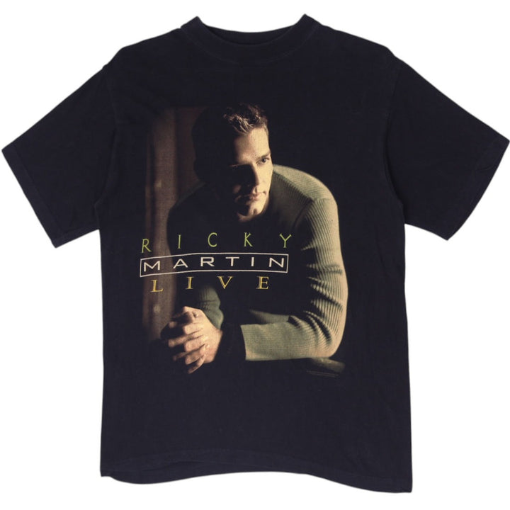 Vintage 1999 Ricky Martin Livin' La Vida Loca European Tour T-Shirt