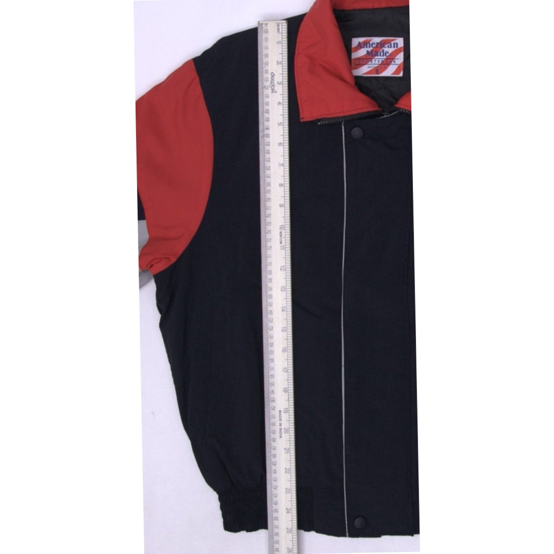 Vintage Mens American Made Dale Earnhardt Jacket Black Racing