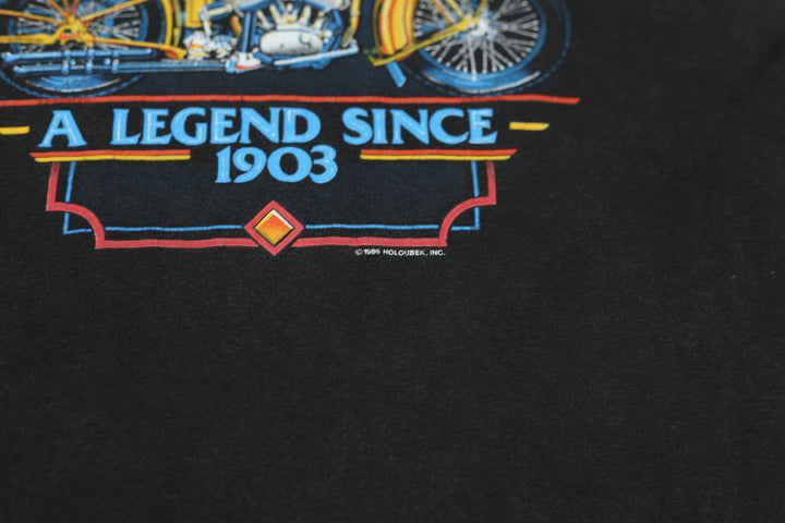 1986 Vintage Harley Davidson Sovie's T-Shirt Single Stitch L