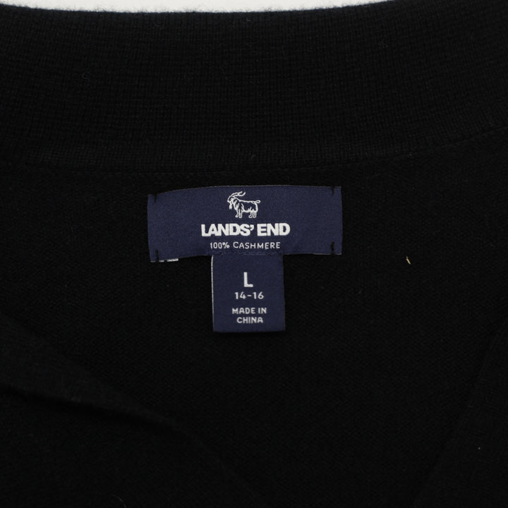 Ladies Lands End Cashmere Pullover Knitwear Sweater Size L